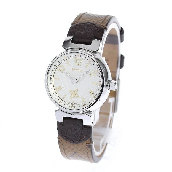 LOUIS VUITTON Tambour New Wave QA091 Small seconds Quartz Ladies_819363 - Picture 1 of 12